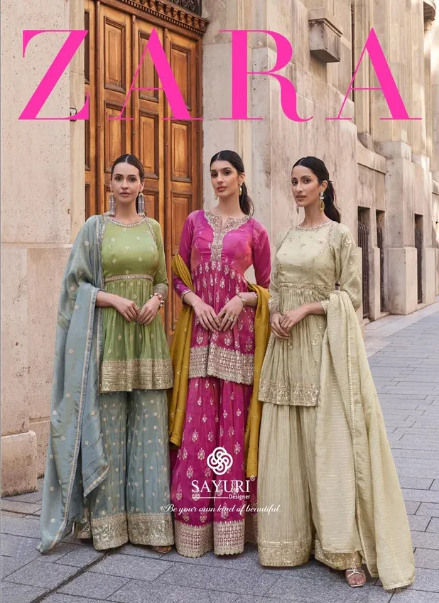 Zara By Sayuri Designer Simar Readymade Suits Suppliers In India